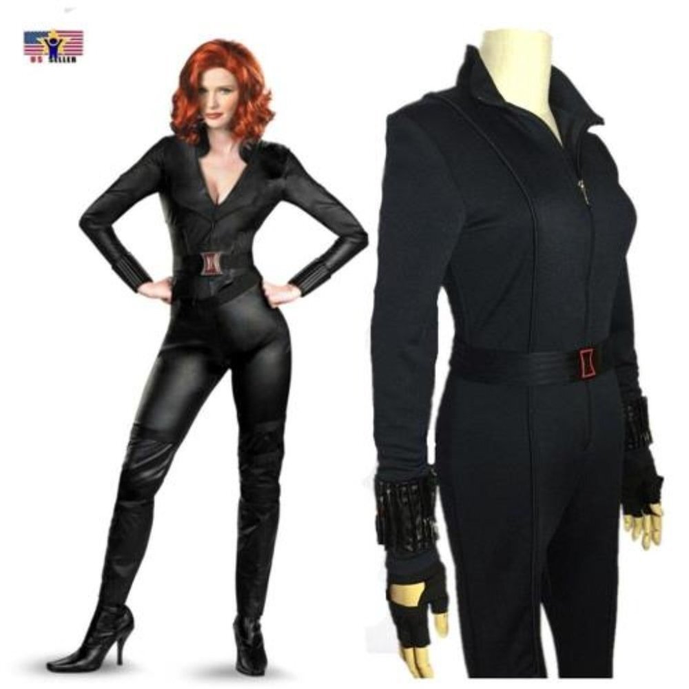 Black Women's Costume Jumpsuit